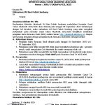 Pengumuman KRS Tahun 2025/2026 Gasal