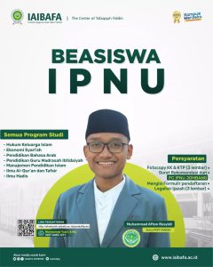 IAIBAFA Luncurkan Beasiswa Khusus untuk Kader IPNU-IPPNU